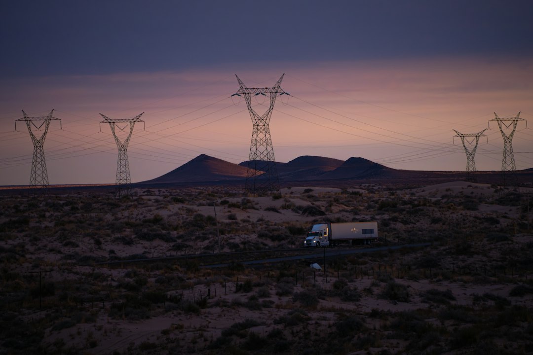 Immagine illustrativa di un camion elettrico sulle lunghe percorrenze
