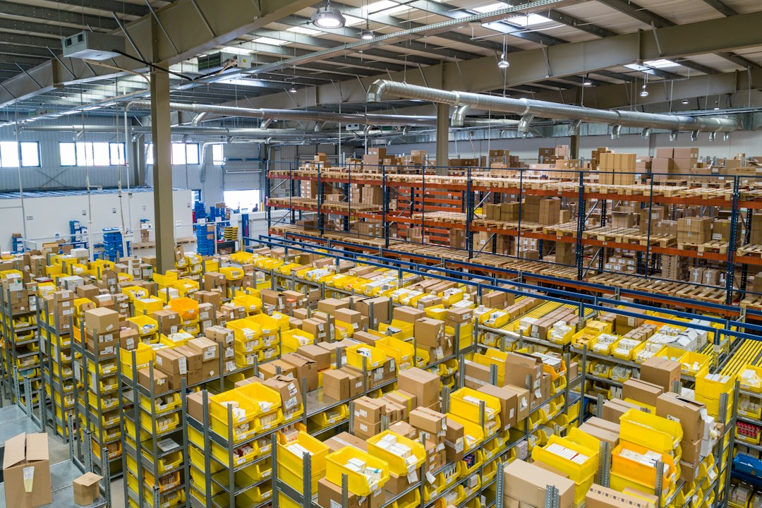 Centro logistico e magazzino per la gestione della filiera delle batterie